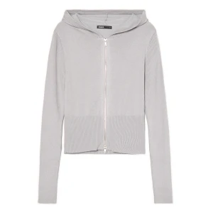 Cropp - Szary sweter z prążkowanymi elementami - szary