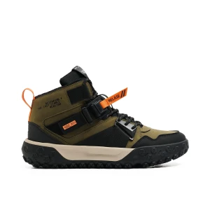 Cropp - Sznurowane sneakersy z dodatkowym zatrzaskiem - zielony