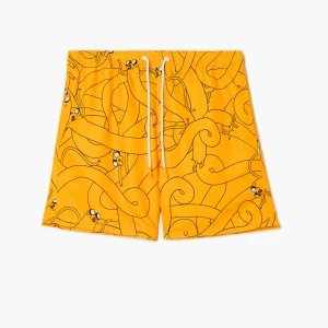 Cropp - Szorty kąpielowe Adventure Time - żółty