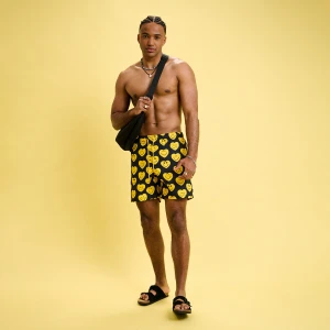 Cropp - Szorty kąpielowe Smiley® World - żółty