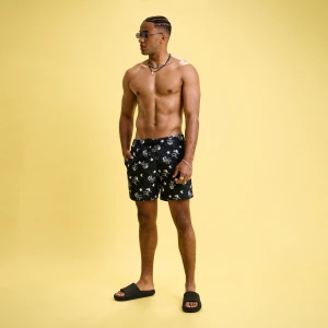 Cropp - Szorty kąpielowe z alternatywną wersją Sticha - czarny