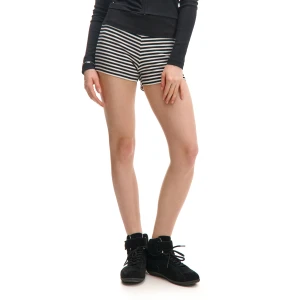 Cropp - Szorty z podwiniętą gumą w pasie - czarny