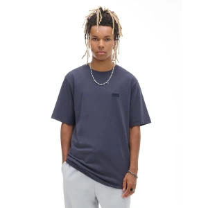 Cropp - T-shirt z haftem - szary