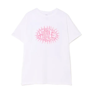 Cropp - T-shirt z motywem zespołu Hole - biały