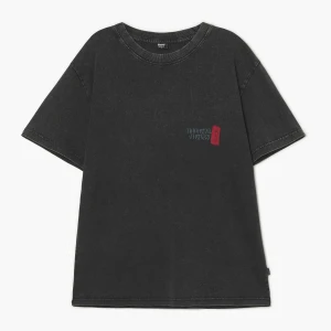 Zdjęcie produktu Cropp - T-shirt z samurajem i smokiem - czarny