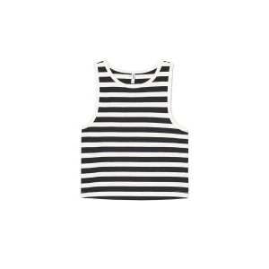 Cropp - Tank top w paski - wielobarwny