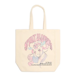 Cropp - Torba shopper z Lillią z League of Legends - kremowy