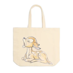 Cropp - Torebka shopper Bambi Disney - kremowy