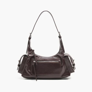 Cropp - Torebka z dużymi bocznymi kieszeniami - brązowy