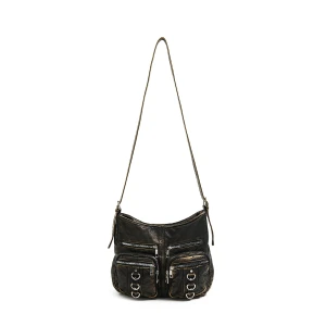 Cropp - Torebka z metalowymi detalami - brązowy