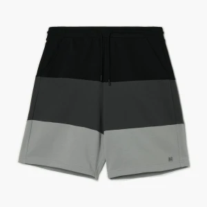 Cropp - Trójkolorowe spodenki - szary