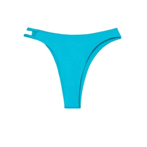 Cropp - Turkusowe majtki kąpielowe z wycięciem - turkusowy