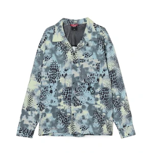 Cropp - Wzorzysta koszula ze strukturalnym wykończeniem - czarny