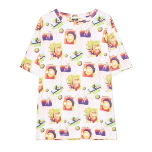 Cropp - Wzorzysta koszulka Rick i Morty - biały