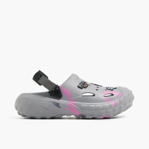 Cropp - Wzorzyste klapki z motywem gołębia - szary