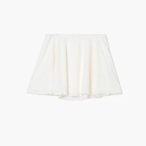 Cropp - Żakardowa spódnica mini - biały