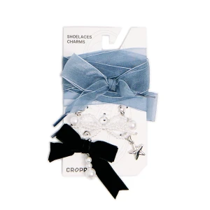 Cropp - Zestaw przypinek do butów - niebieski