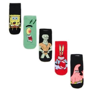 Cropp - Zestaw skarpet z bohaterami serii SpongeBob Kanciastoporty - wielobarwny