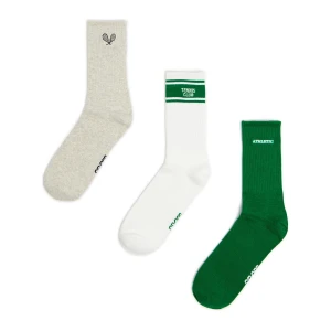 Cropp - Zestaw skarpet z motywem tenisa - wielobarwny