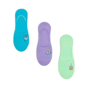 Cropp - Zestaw skarpetek Potwory i Spółka - wielobarwny