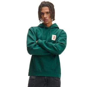 Cropp - Zielona bluza z kapturem - zielony