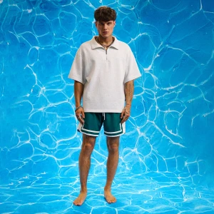 Cropp - Zielone szorty kąpielowe - zielony