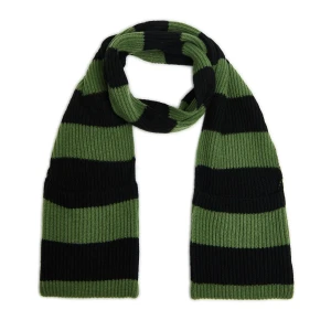 Cropp - Zielony szalik z kieszeniami - zielony