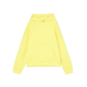 Cropp - Żółta bluza z grubego materiału - żółty