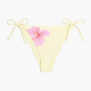 Cropp - Żółto-różowe majtki od bikini - żółty