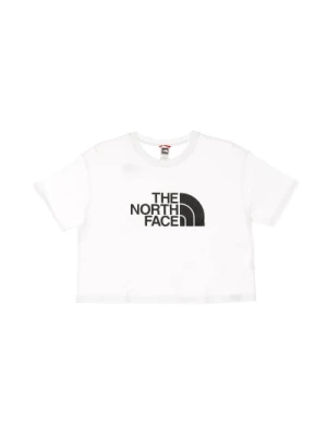 Cropped Easy Tee - Biały The North Face