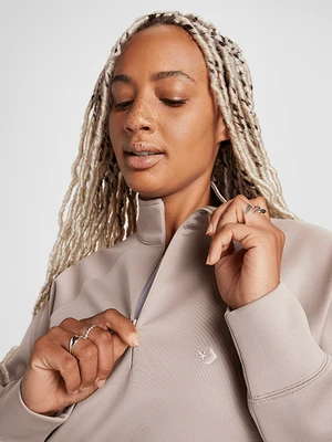 Cropped Fleece Turtleneck Converse