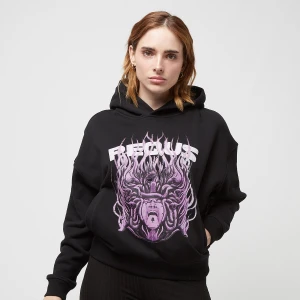 Cropped Medusa Graphic Hoodie, markiPEQUS, Bluzy, w kolorze czarny, rozmiar: