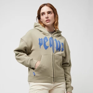 Cropped Mythic Logo Zip Hoodie, marki PequsApparel, w kolorze Beż, rozmiar