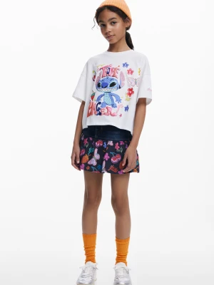 Cropped T-shirt Stitch™ 3D Desigual