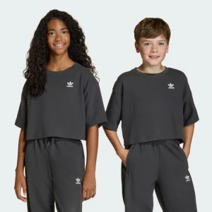 CROPPED WAFFLE T-SHIRT Adidas czarny