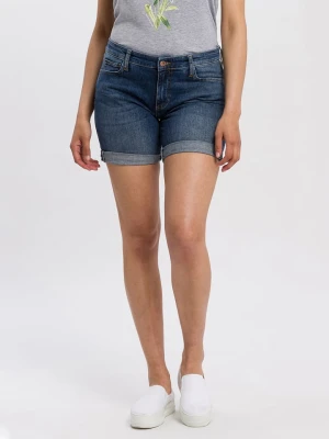 Cross Jeans Szorty dżinsowe "Genna" w kolorze granatowym rozmiar: W30