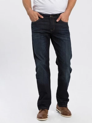 Cross Jeans Dżinsy "Antonio 089" - Relaxed fit - w kolorze granatowym rozmiar: W30/L34