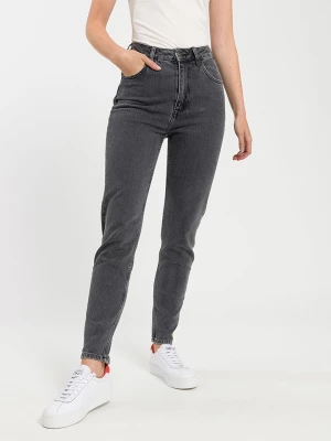 Cross Jeans Dżinsy - Mom fit - w kolorze antracytowym rozmiar: W32/L32