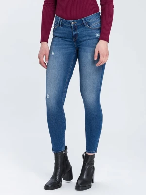 Zdjęcie produktu Cross Jeans Dżinsy - Skinny fit - w kolorze niebieskim rozmiar: 27