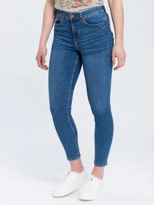 Cross Jeans Dżinsy - Skinny fit - w kolorze niebieskim rozmiar: W30/L30