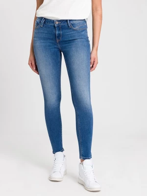 Cross Jeans Dżinsy - Skinny fit - w kolorze niebieskim rozmiar: W28