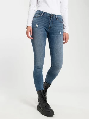 Cross Jeans Dżinsy - Skinny fit - w kolorze niebieskim rozmiar: W31/L30