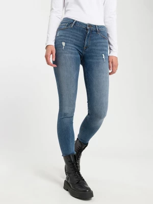 Cross Jeans Dżinsy - Skinny fit - w kolorze niebieskim rozmiar: W32/L30