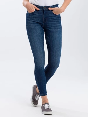 Cross Jeans Dżinsy - Super Skinny fit - w kolorze granatowym rozmiar: W30/L32