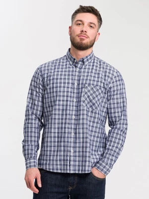 Cross Jeans Koszula - Regular fit - w kolorze granatowym rozmiar: M