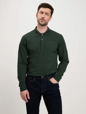 Cross Jeans Koszulka polo w kolorze ciemnozielonym rozmiar: XXL