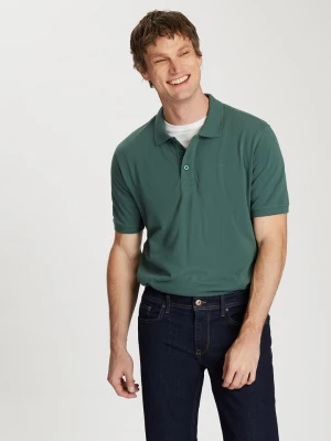 Cross Jeans Koszulka polo w kolorze zielonym rozmiar: XXL