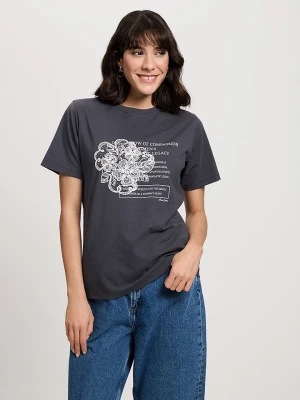 Cross Jeans Koszulka w kolorze antracytowym rozmiar: XL
