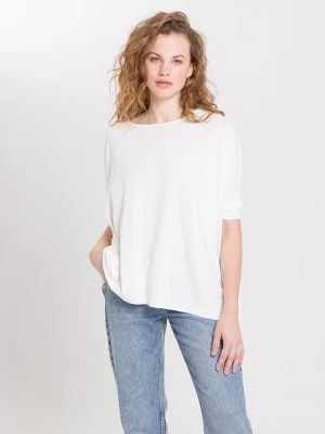 Cross Jeans Koszulka w kolorze białym rozmiar: M