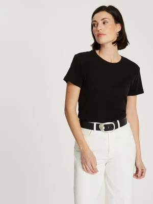 Cross Jeans Koszulka w kolorze czarnym rozmiar: L
